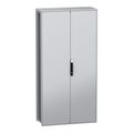 Product Image of Floor Standing Modular Electrical Enclosure, PanelSet SFN, Decarbonized Steel, Plate, 2000x1000x400mm, 2 Doors, IP55
