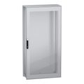 Product Image of Floor Standing Modular Electrical Enclosure, PanelSet SFN, Decarbonized Steel, Glazed Door, 2000x1000x400mm, IP55