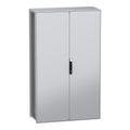 Product Image of Floor Standing Modular Electrical Enclosure, PanelSet SFN, Decarbonized Steel, Plate, 2000x1200x500mm, 2 Doors, IP55