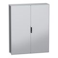 Product Image of Floor Standing Modular Electrical Enclosure, PanelSet SFN, Decarbonized Steel, Plate, 2000x1600x400mm, 2 Doors, IP55