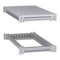 Product Image of Bottom and Top Frame, PanelSet SFN, for Electrical Enclosure W300 D600mm, Roof Included