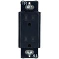 Product Image of Claro 15A Tamper-Resistant Duplex Receptacle, Satin  (Deep Sea)