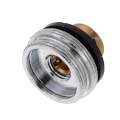 Product Image of 15/16" x 55/64" Male Thread Chrome Aerator Adaptor for Non-Threaded Spouts, SF0015X