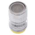Slotless, Swivel Chrome Male x Female Faucet Aerator w/ Washer, 2.2 GPM