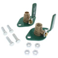 1/2" Sweat Shut-Off Freedom Swivel-Flange Set