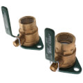 1-1/4" Threaded Shut-Off Freedom Swivel-Flange Set