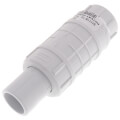 Product Image of 1" PVC Sch. 40 Short Repair Coupling (Spig x Soc - PVC White with EPDM O-ring)