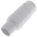 Product Image of 1-1/2" PVC Sch. 40 Short Repair Coupling (Spig x Soc - PVC White with EPDM O-ring)