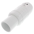 Product Image of 2" PVC Sch. 40 Short Repair Coupling (Spig x Soc - PVC White with EPDM O-ring)
