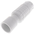 Product Image of 1-1/2" PVC Sch. 40 Short Repair Coupling (Soc x Soc - PVC White with EPDM O-ring)