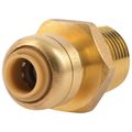 Product Image of 1/4" SharkBite x 1/2" Male Pipe Thread Reducing Connector (Lead Free), U110LFA