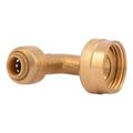 Product Image of 1/4" SharkBite x 3/4" Garden Hose Nut 90-Degree Elbow (Lead Free), U2276LFA