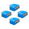 Product Image of 1 Gen4 1-Channel Smart Relay Switch, Dry Contacts, 16A, Compatible with Google Home & Alexa (Blue) (Pack of 4)