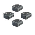 Product Image of 2PM Gen4 2-Channel Wi-Fi Smart Relay with Power Monitoring (Pack of 4)