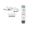 Product Image of Pro 3-Phase Energy Monitor with 3x 63A Current Transformers, DIN Rail