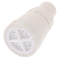 Product Image of 2" White Shower Head w/ Plastic Ball, 2.5 GPM