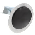 1-3/4" OD Sink Hole Cover w/ Wing Nut (Black)