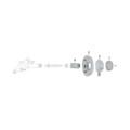 Product Image of Mixet Single Handle Tub/Shower Trim Kit