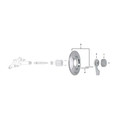 Product Image of Mixet Single Handle Tub/Shower Trim Kit