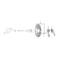 Product Image of Mixet Single Handle Tub/Shower Trim Kit