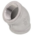 T304 1" Stainless Steel 45-Degree Elbow