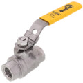 Product Image of 3/8" IPS Full Port 316 Stainless Steel 2-Piece Ball Valve