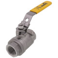 Product Image of 3/4" IPS Full Port 316 Stainless Steel 2-Piece Ball Valve
