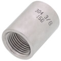 Product Image of T304 3/8" Stainless Steel Coupling