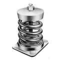 Product Image of Steel Unhoused Green Spring Mount Vibration Isolator (400 lbs Capacity)