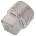 Product Image of T304 1/2" Stainless Steel Square Head Plug