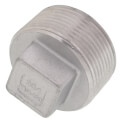 T304 1-1/4" Stainless Steel Square Head Plug