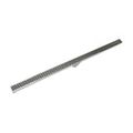 Product Image of 48" S-PVC Series Low Profile Complete Kit w/ 1-1/2" Perforated Offset Slot Grate (Satin Stainless)