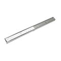 Product Image of 36" S-PVC Series Low Profile Complete Kit w/ 2-1/2" Tile Insert Frame (Satin Stainless)