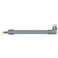 Product Image of 3/4" x 4' 8/2 Gray Ultra-Whip Liquidtight Flexible Non-Metallic PVC Conduit Cable Whip