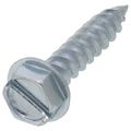 Product Image of #10 X 1" Slotted Hex Washer Head Metal Piercing Screws (100 pieces)