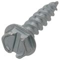 Product Image of #10 X 3/4" Slotted Hex Washer Head Metal Piercing Screws (100 pieces)