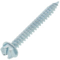Product Image of #8 x 1-1/2" Slotted Hex Washer Head Metal Piercing Screw Tuff Pail (Pack of 1000)