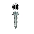Product Image of Assorted Slotted Hex Washer Head Metal Piercing Screws