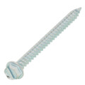 Product Image of #8 x 2" Slotted Hex Washer Head Metal Piercing Screw Tuff Pack (Pack of 200)