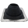 Product Image of 4" to 8-1/4" Square Standard Master Flash for Metal Roofs, Model #5 (Black EPDM)