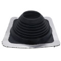 Product Image of 6" to 11" Square Standard Master Flash for Metal Roofs, Model #7 (Black EPDM)