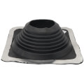 Product Image of 6-3/4" to 12" Square Standard Master Flash for Metal Roofs, Model #8 (Black EPDM)