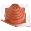 Product Image of 6-3/4" to 12" Square Standard Master Flash for Metal Roofs, Model #8 (Red High Temperature Silicone)