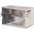 Product Image of 8 Pins, 1 hp at 277v & 1/3 hp at 120v, 3 VA , Octal Elec. Mech. Plug-in General Purpose Relay 10 Amp at 250 VAC, DPDT, 24 VDC, 34.9mm x 50.3mm x 35.4mm, 8501KPDR12V53