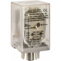 Product Image of 11 Pins, 1 hp at 277v & 1/3 hp at 120v, 3 VA , Octal Elec. Mech. Plug-in General Purpose Relay 10 Amp at 250 VAC, 3PDT, 24 VDC, 34.9mm x 50.3mm x 35.4mm, 8501KPDR13V53