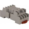Product Image of 14 Pins, 300 VAC, 10 Amp (UL and CSA), Square Relay Socket DIN Rail Mount, Panel Mount, 2 Tiers, Screw Terminal, 8501NR45B