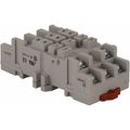 Product Image of 11 Pins, 300 VAC, 15 Amp (UL and CSA), Square Relay Socket DIN Rail Mount, Panel Mount, 2 Tiers, Screw Terminal, 8501NR82B