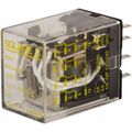 Product Image of Electromechanical Plug-in General Purpose Relay 5 Amp at 240 VAC, 4PDT, 24 VDC, 8501RSD14V53