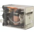 Product Image of Electromechanical Plug-in General Purpose Relay 10 Amp at 240 VAC, DPDT, 24 VDC, 8501RSD42P14V53