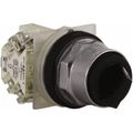 Product Image of Selector Switch, 2 Positions, Maintained , 10 Amp, Black Knob NEMA4 & 13, 9001KS11BH13